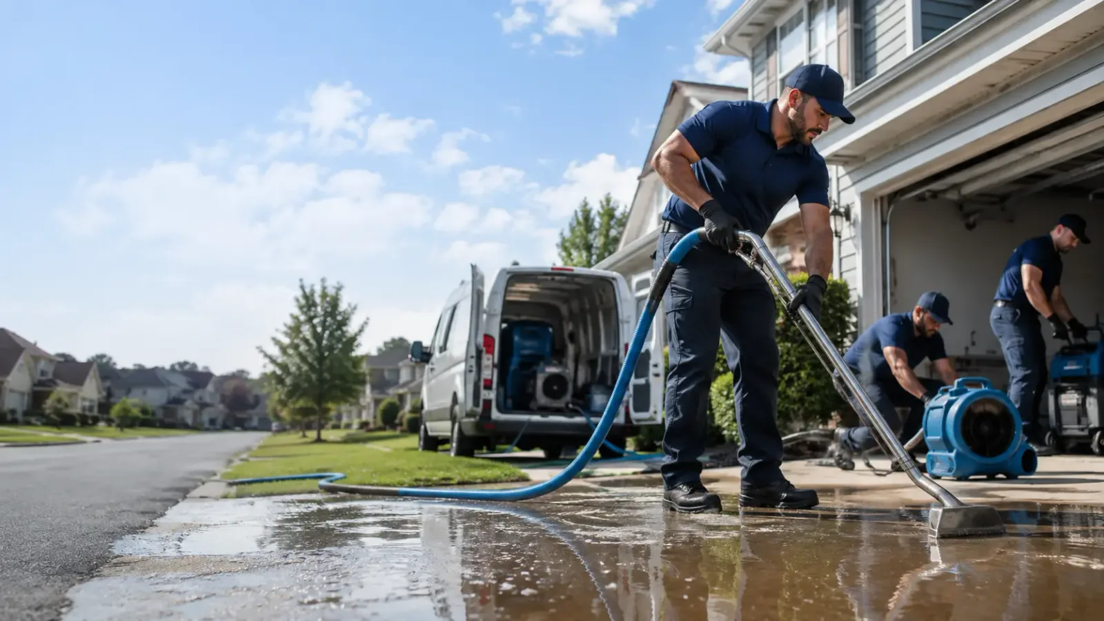 Flood Damage Restoration in Little Chute, WI